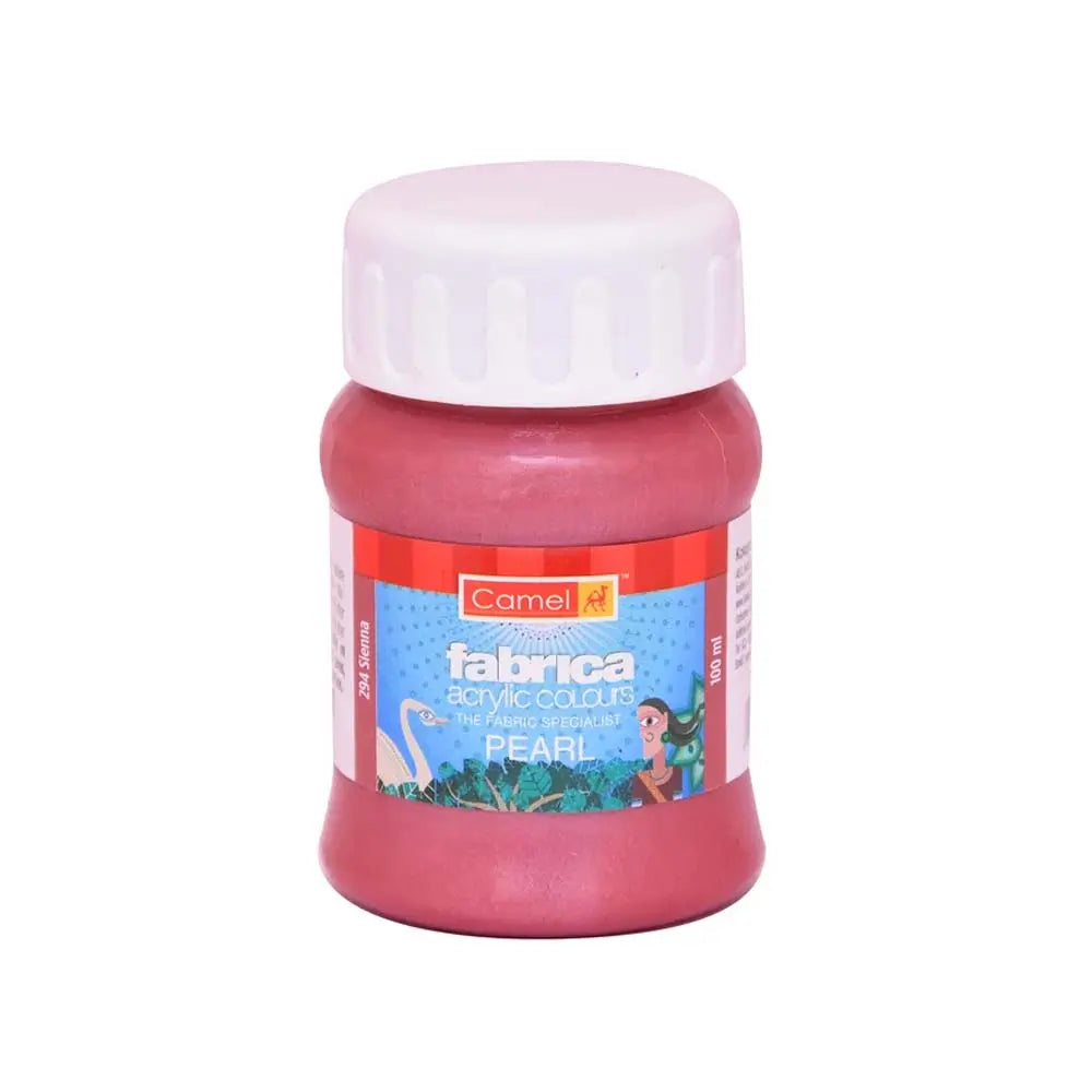 Camel Fabrica Acrylic Colours 100ml - Classic, Pearl & Metallic Shades
